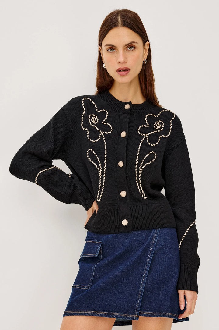 SYBIL FLORAL EMBROIDERY CARDIGAN (WESTERN FLORAL) - RAILS