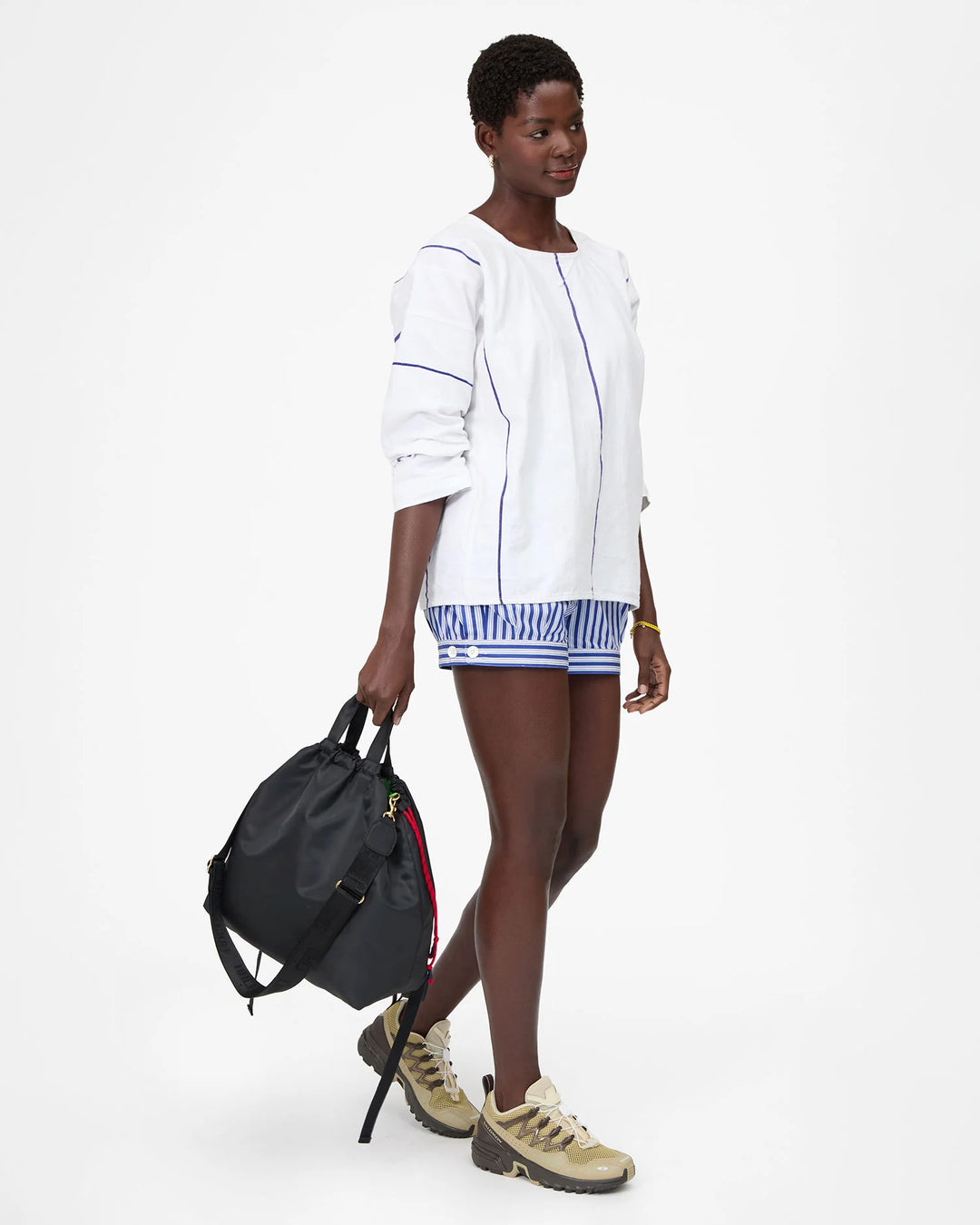 SAC TOUT BACKPACK (BLACK) - CLARE V.