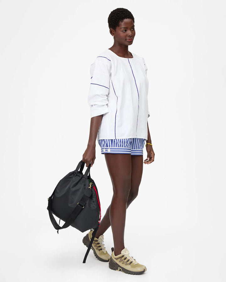SAC TOUT BACKPACK (BLACK) - CLARE V.