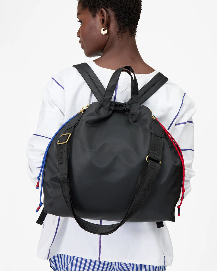 SAC TOUT BACKPACK (BLACK) - CLARE V.