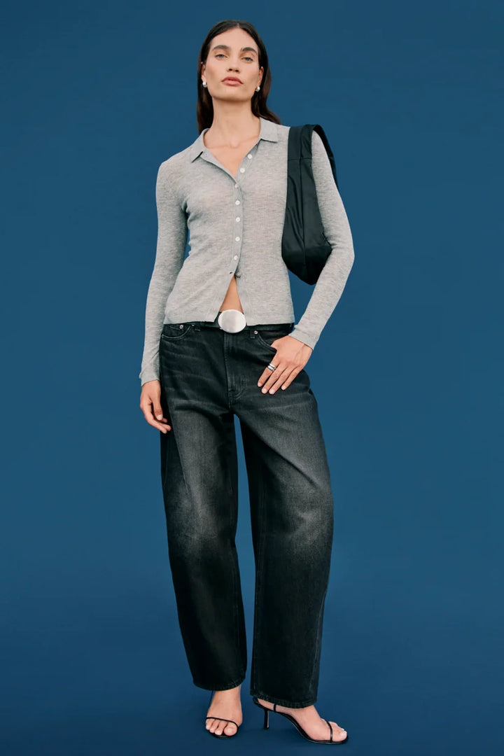 SACHA HIGH RISE RELAXED BARREL PANT (SPARK) - PISTOLA