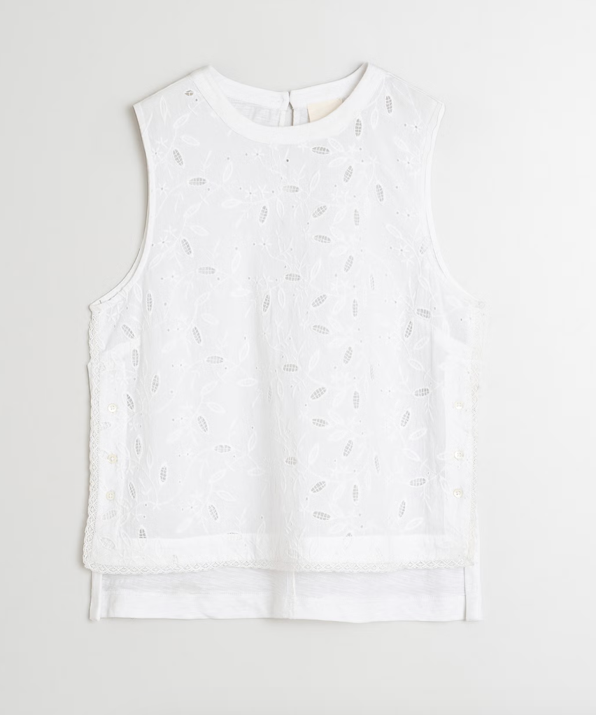 LACE COMBINED T-SHIRT - INDI&COLD