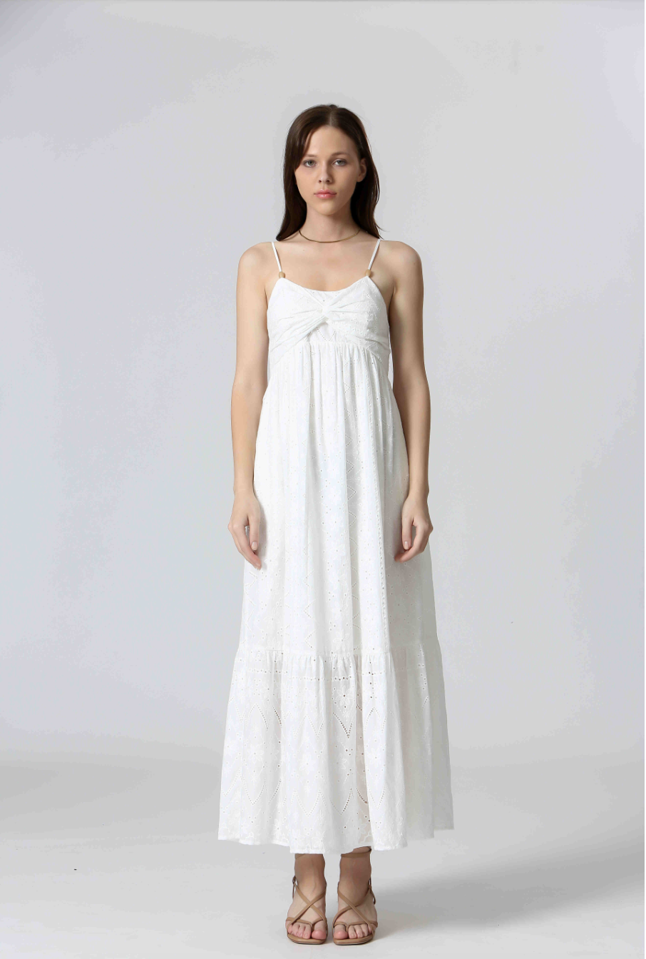LONG EMBROIDERED DRESS - THE KORNER