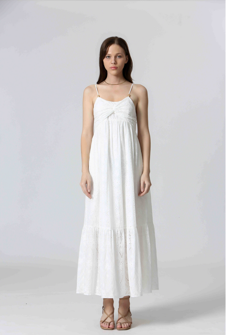 LONG EMBROIDERED DRESS - THE KORNER