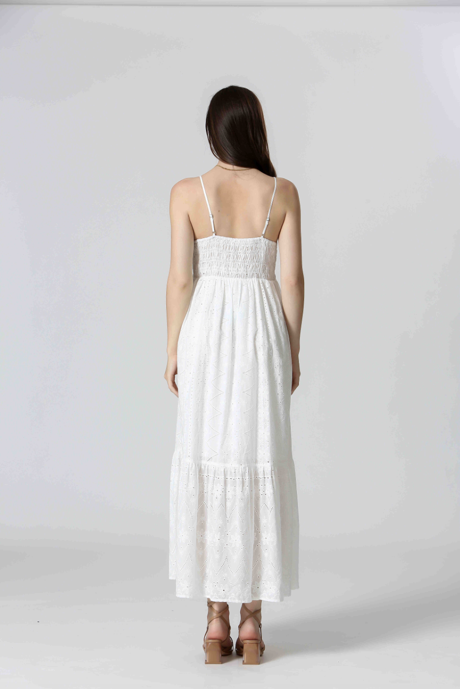 LONG EMBROIDERED DRESS - THE KORNER