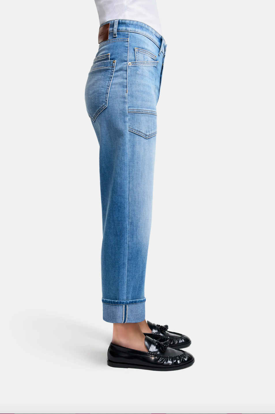 GUILI CROPPED JEANS - CAMBIO