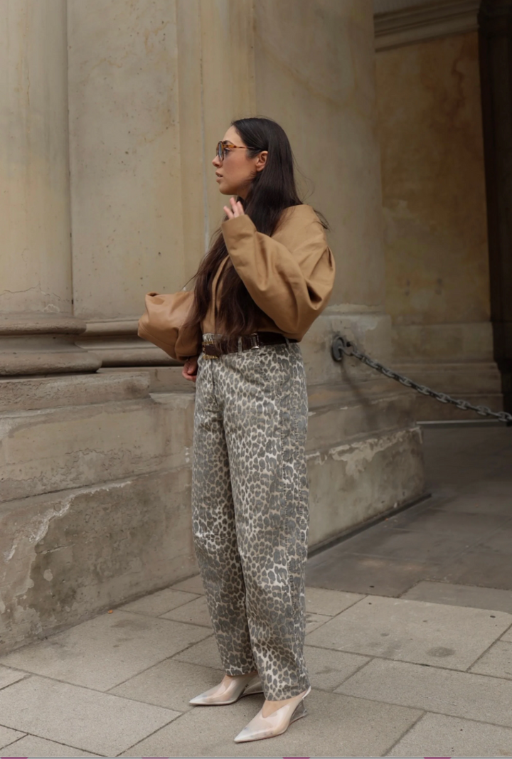 EVE LEOPARD PANT - CAMBIO