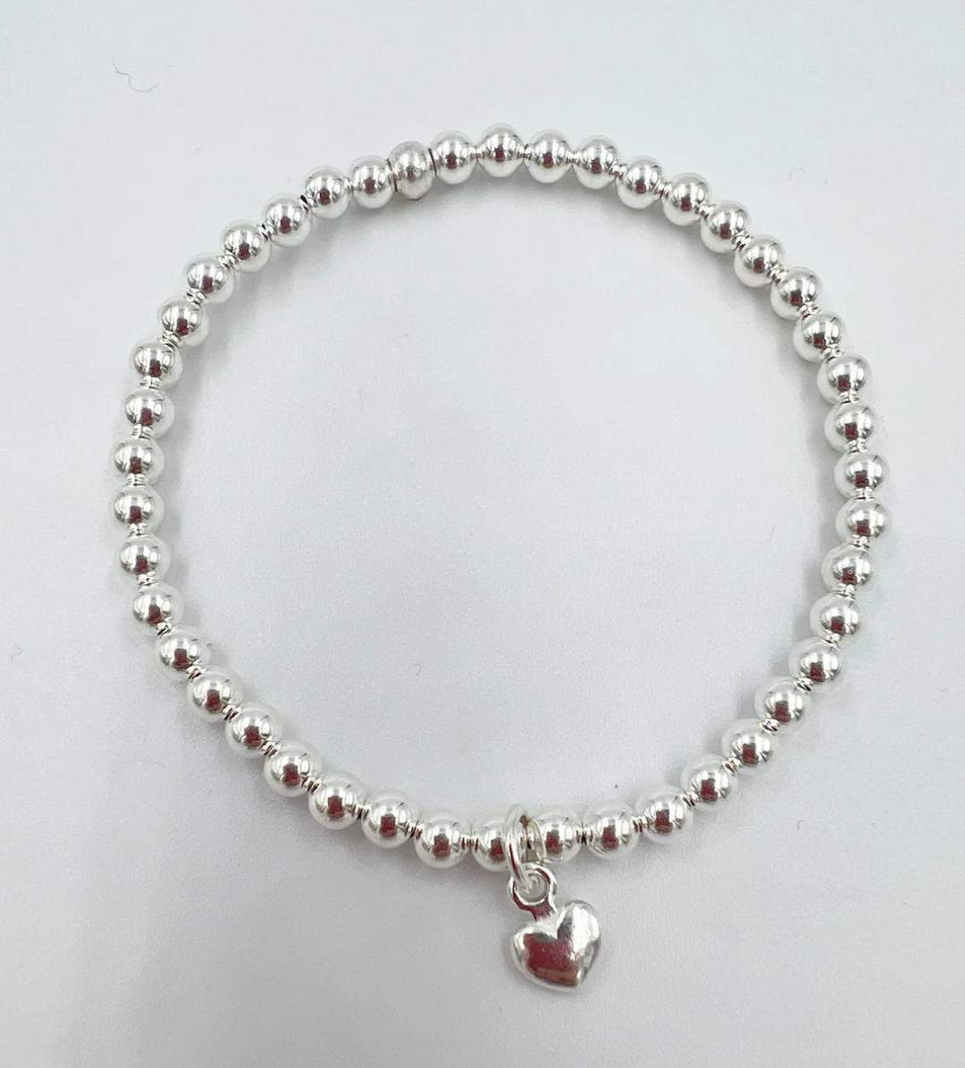 PUFFY HEART CHARM BRACELET - SASKIA DEVRIES