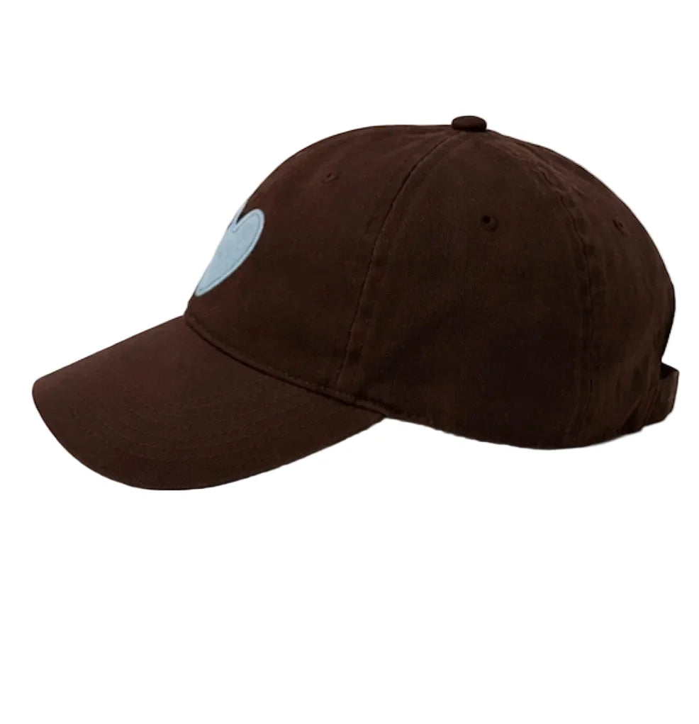 KR IMPERFECT HEART HAT (COCOA-CHAMBRAY) - KERRI ROSENTHAL