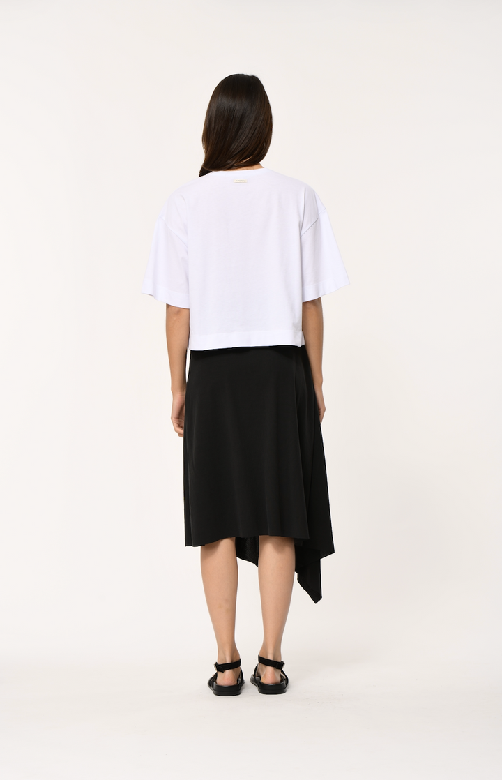 LAMIA FLOW SKIRT (NOIR) - HUMILITY