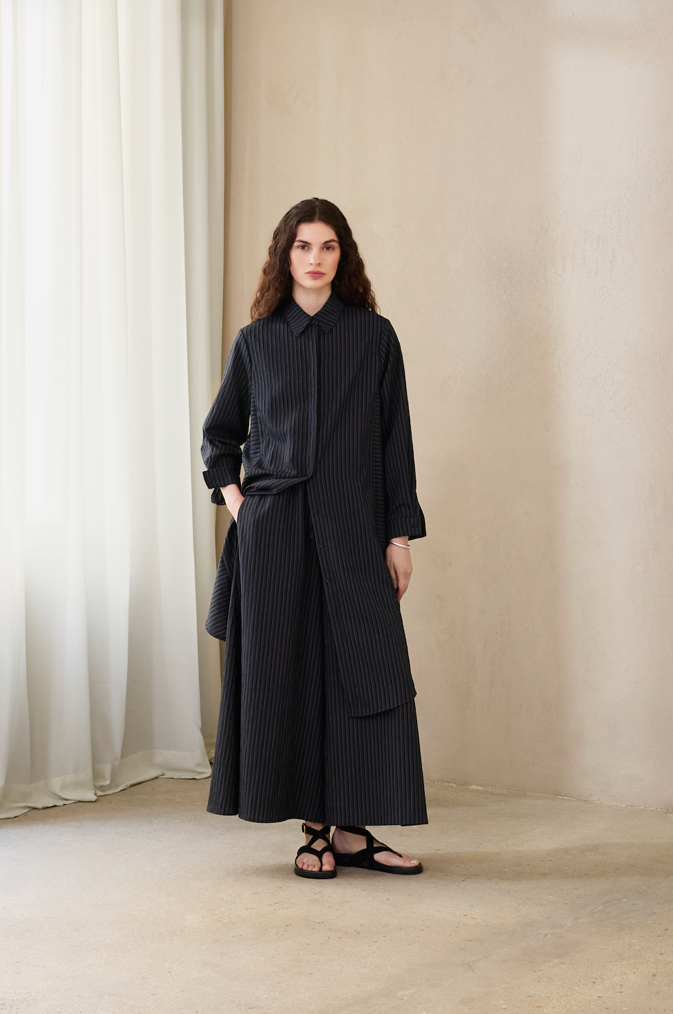 BRISTOL DRESS PANT (NOIR) - HUMILITY
