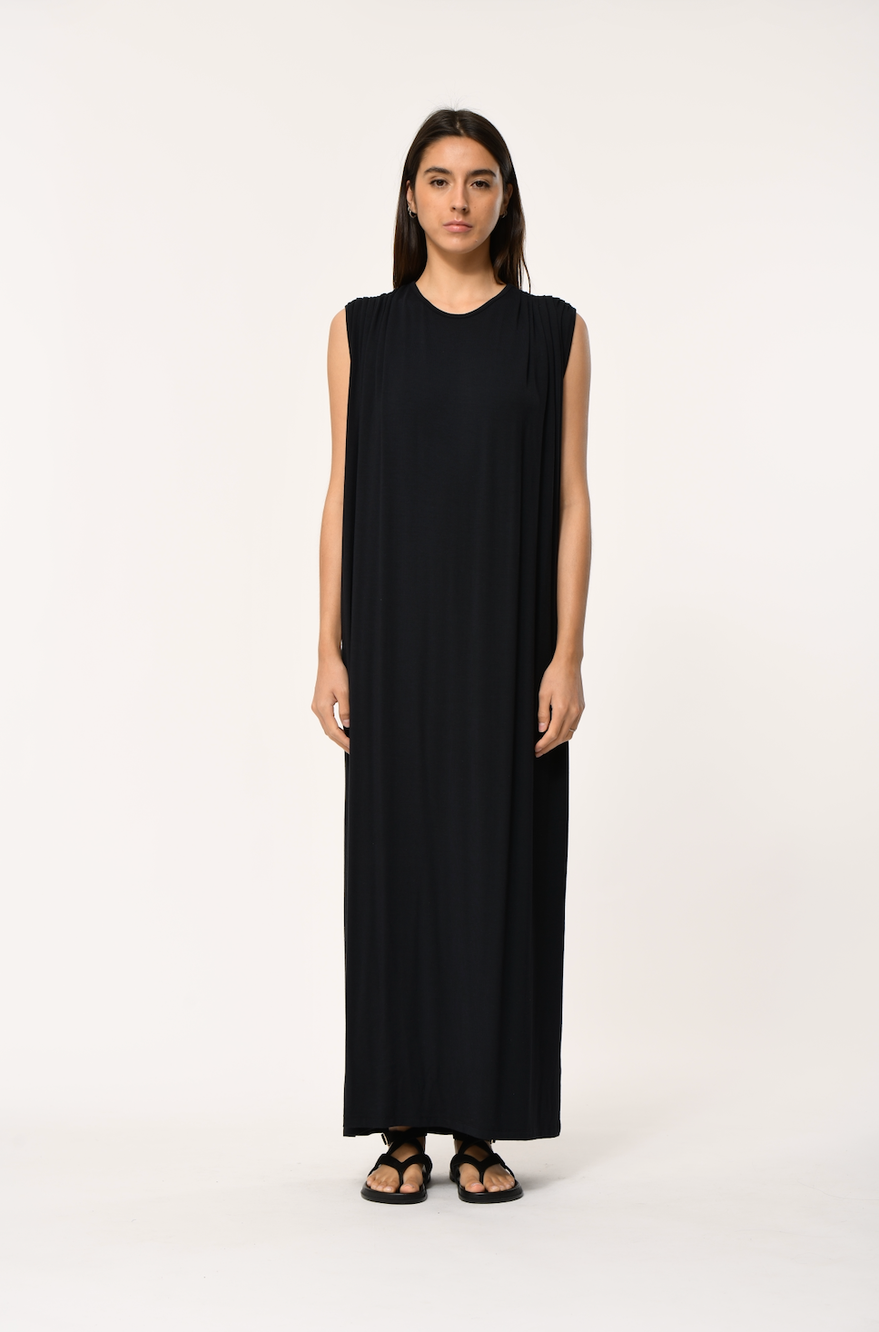 LIO DRESS (NOIR) - HUMILITY