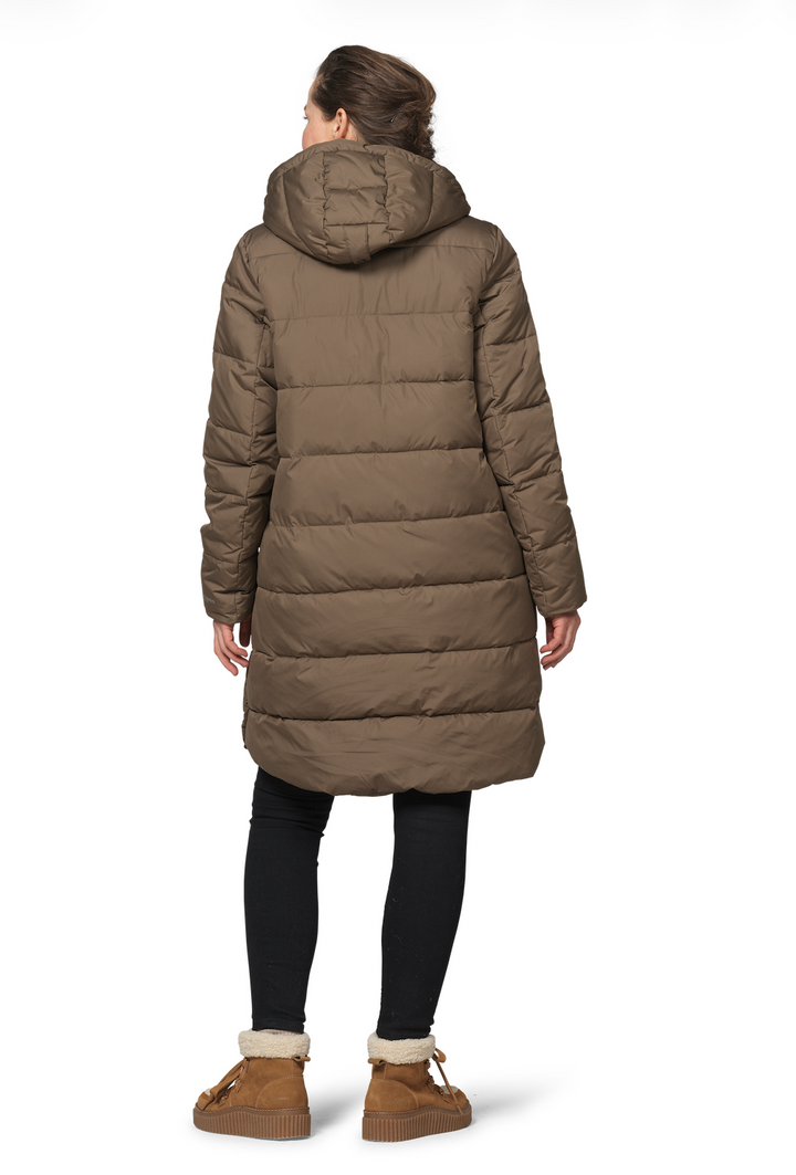 PEPPY PADDED COAT (MUD) - ILSE JACOBSEN