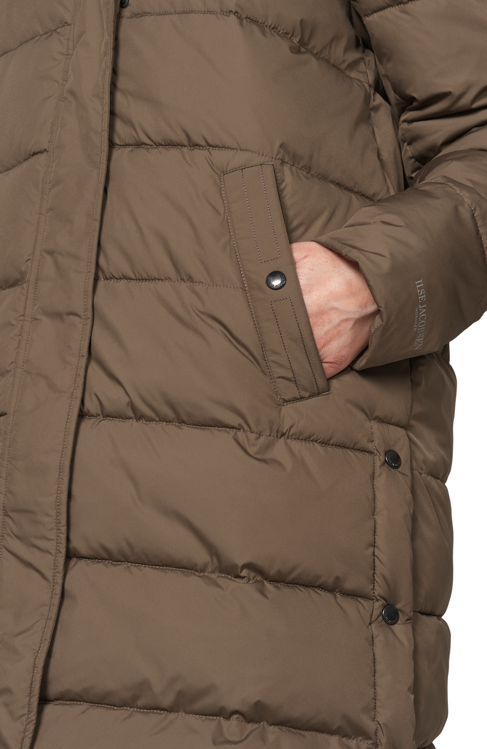 PEPPY PADDED COAT (MUD) - ILSE JACOBSEN