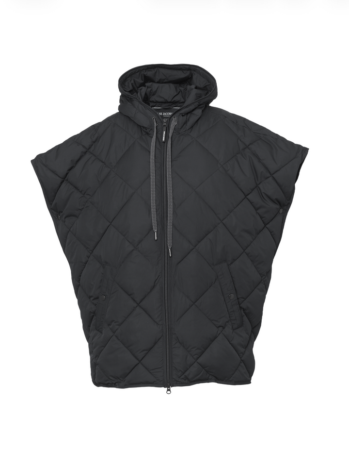 PEPPY PADDED CAPE (BLACK) - ILSE JACOBSEN