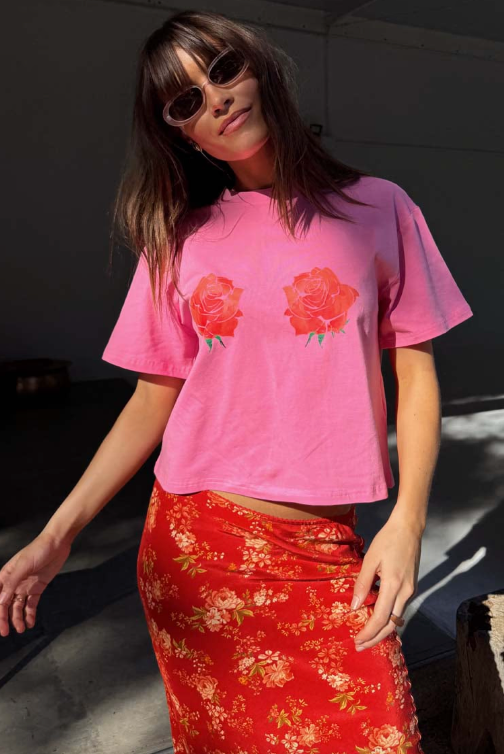 ROSE T-SHIRT - NEVER FULLY DRESSED