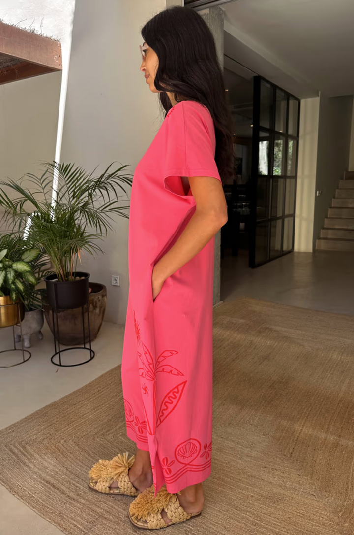 REVERSIBLE AZURA T-SHIRT DRESS - NEVER FULLY DRESSED