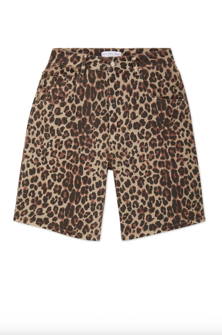 LEOPARD BERMUDA SHORT - NEVER FULLY DRESSED