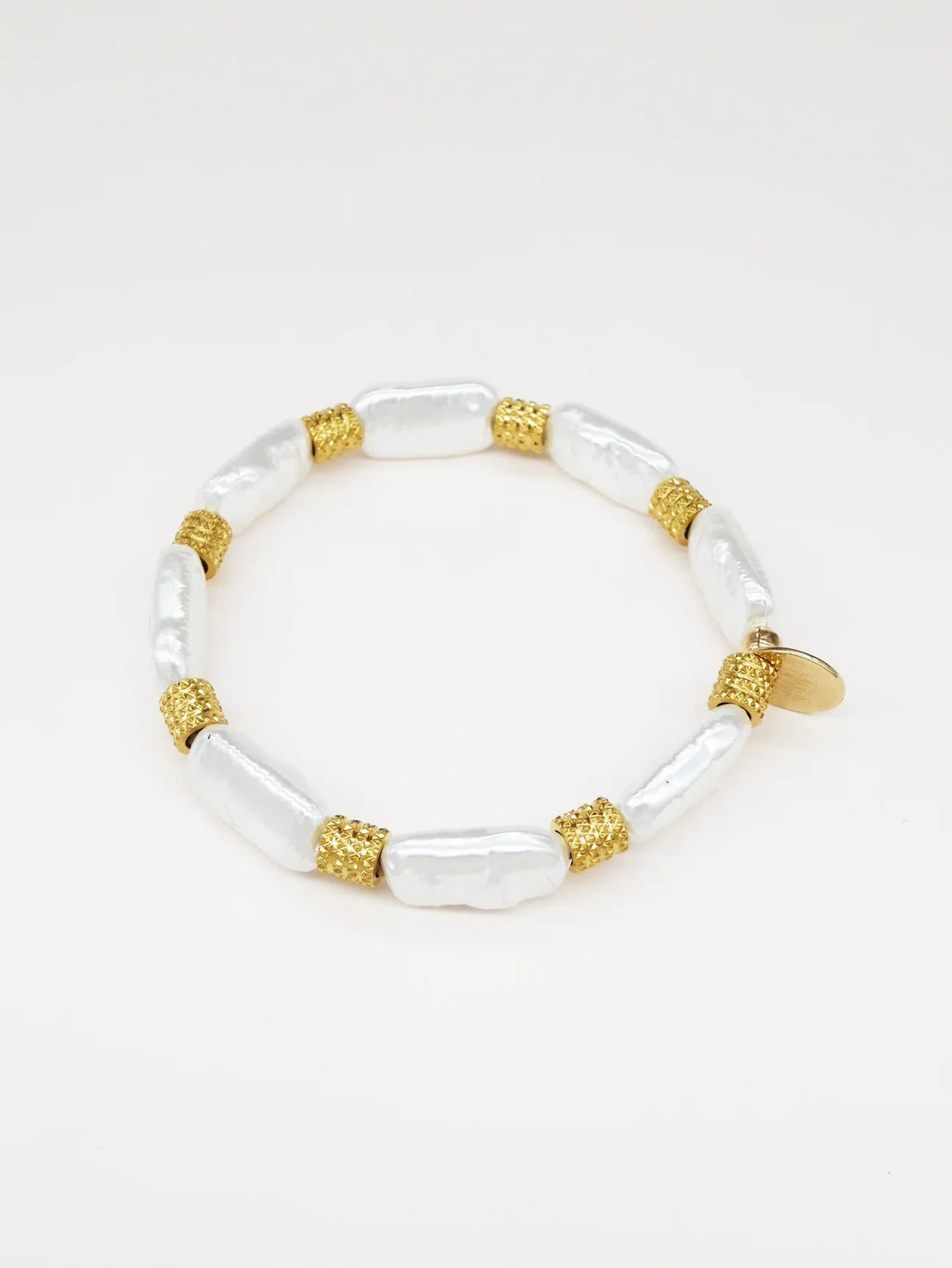 BICHOU OVAL SHELL BRACELET