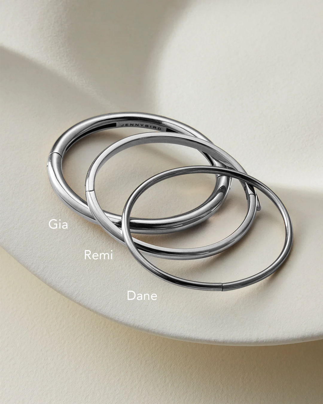 REMI BANGLE (SILVER) - JENNY BIRD