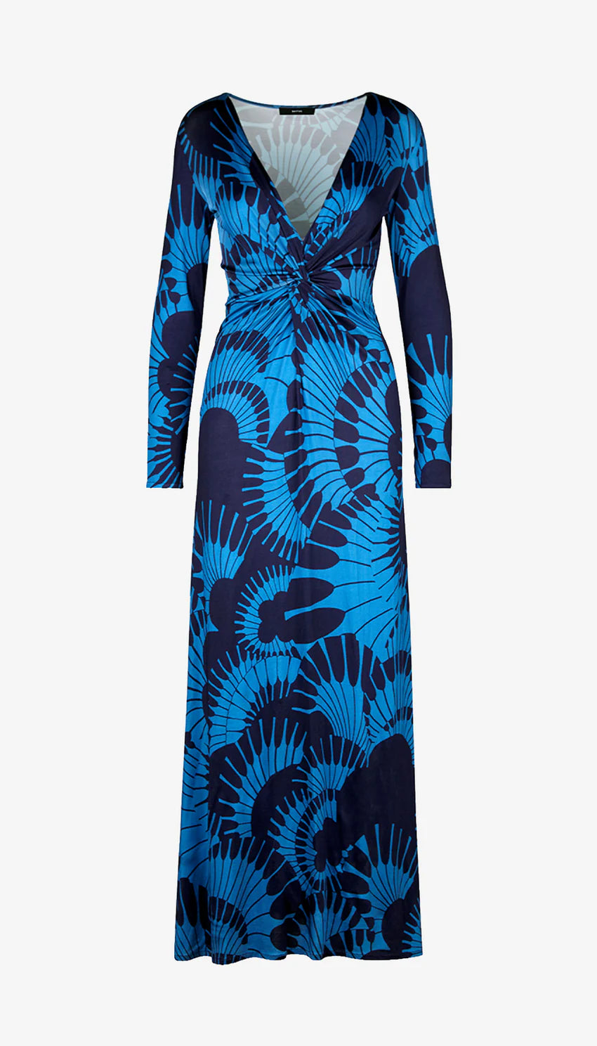 WAIST KNOT DRESS (NAVY) - SMYTHE