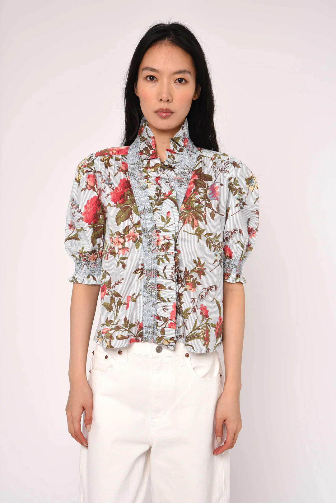ZURI TOP (BATTERSEA FLORAL) - LOVE THE LABEL