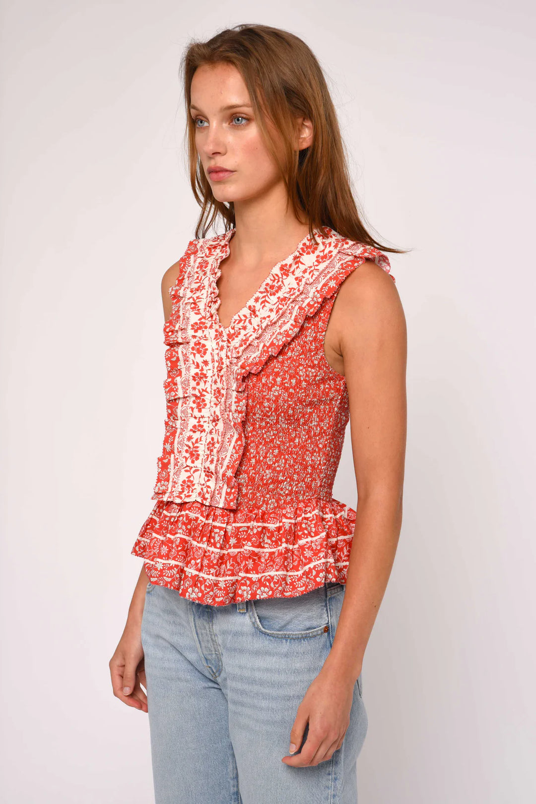ZEPHYR TOP (ROSEMARY DREAMSCAPE PRINT) - LOVE THE LABEL