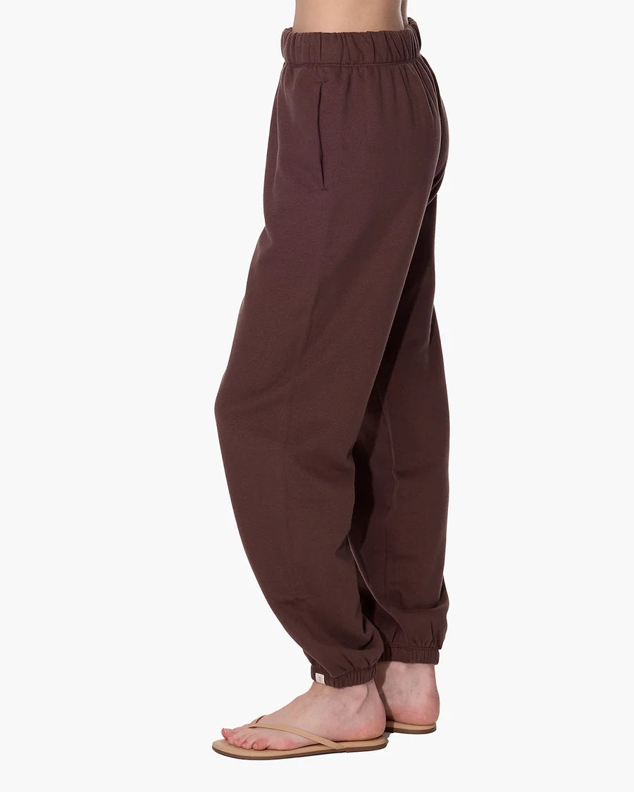CLOUDSOFT JOGGER (CHOCOLATE BROWN) - TKEES