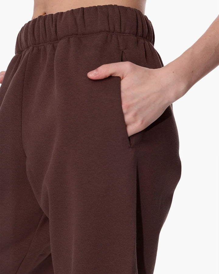 CLOUDSOFT JOGGER (CHOCOLATE BROWN) - TKEES