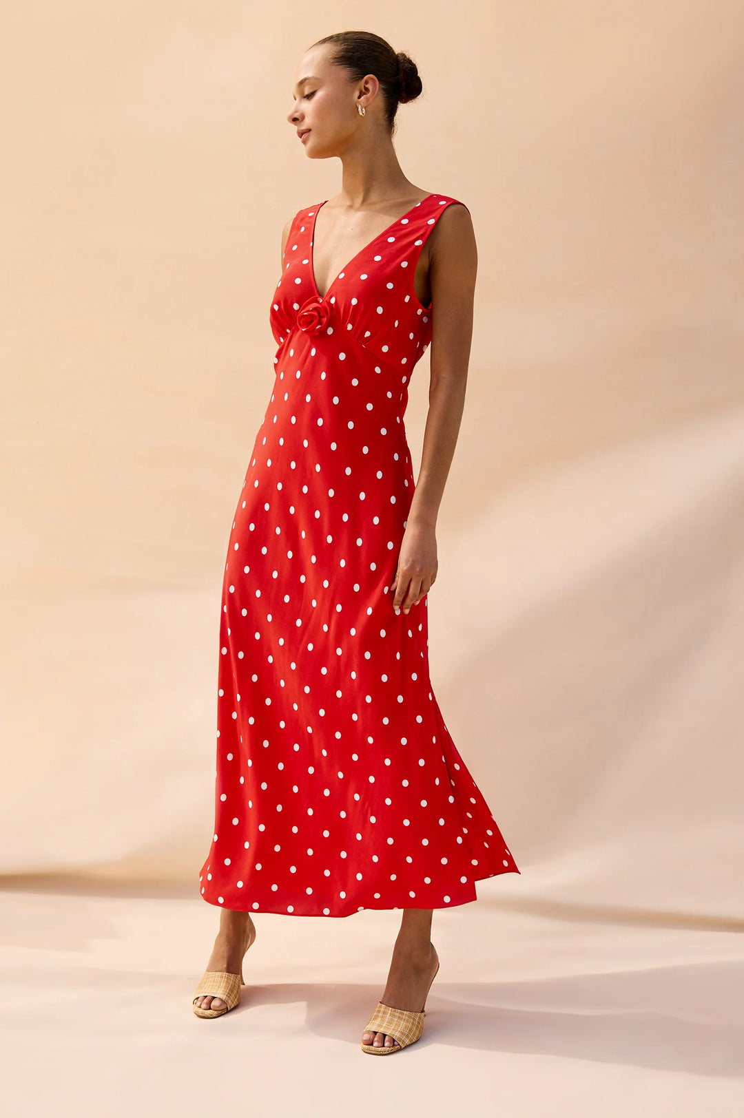 TERENA RAILS X GIADZY MIDI DRESS (ROSSA) - RAILS