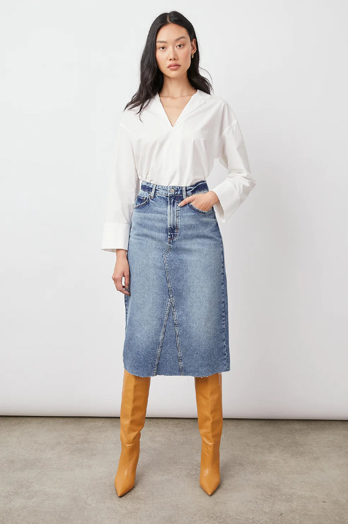 HIGHLAND DENIM SKIRT - RAILS