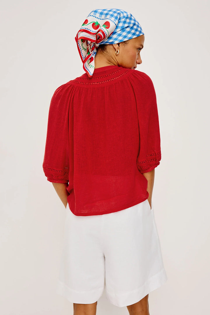 THEIA RAILS X GIADZY TOP (TOMATO) - RAILS