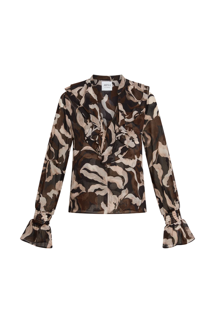 THIA TOP (CHOCOLATE SWIRL) - MISA