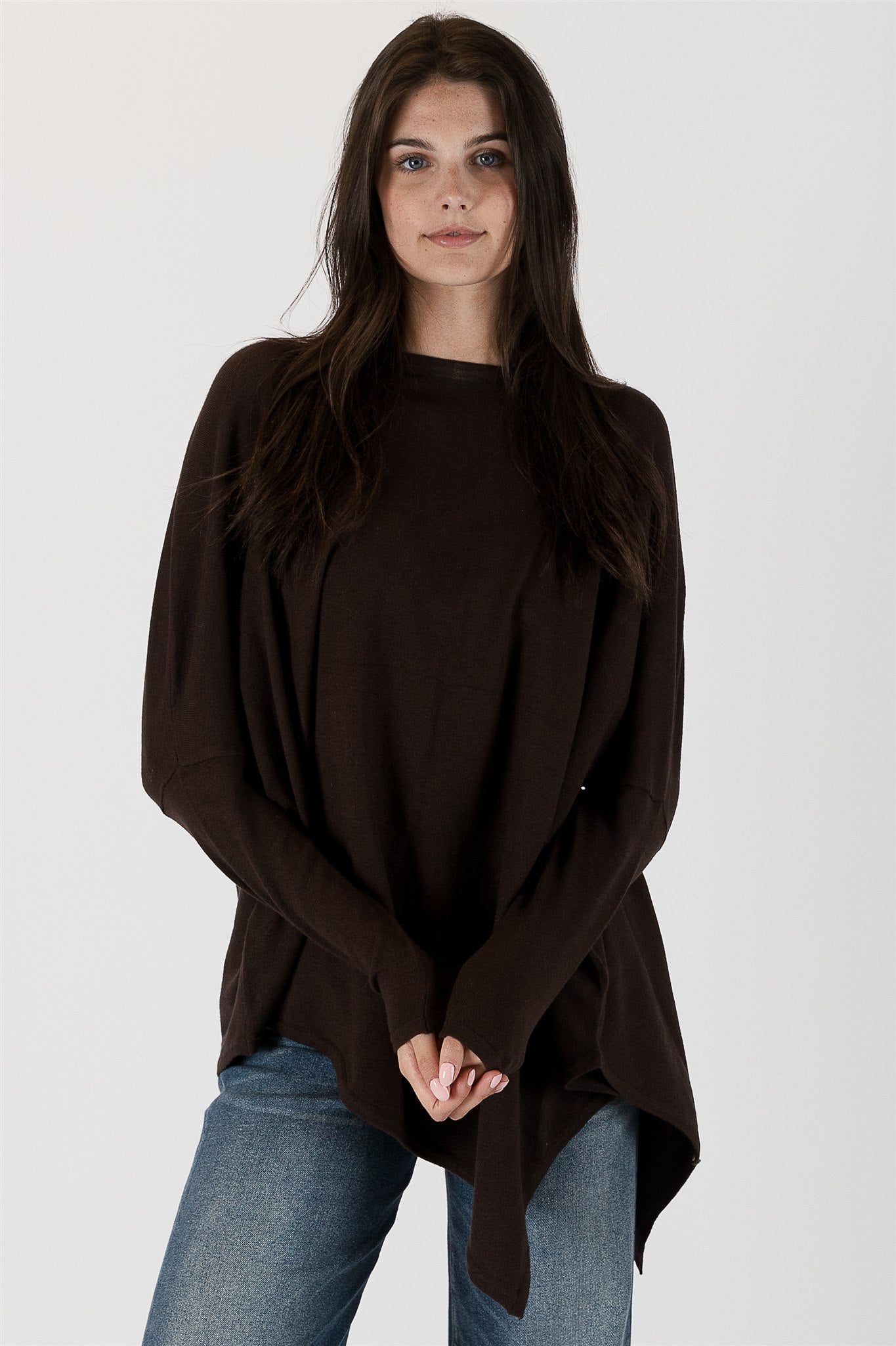 Asymmetrical sweater online
