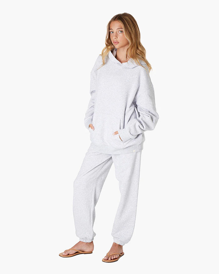 AIR WHIPPED HOODIE (HEATHER GREY) - TKEES