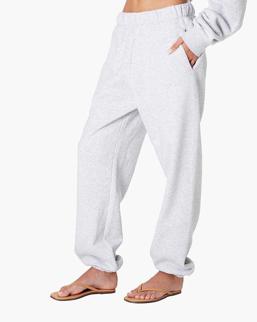 AIR WHIPPED SWEATPANT (HEATHER GREY) - TKEES
