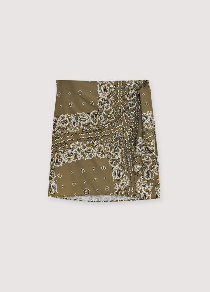 WATERLILY SKIRT (BANDANA PRINT) - NEW SOCIETY