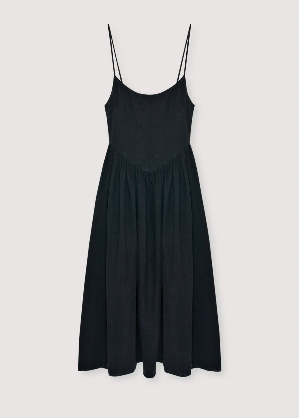 LIPPIA DRESS (MIDNIGHT BLACK) - NEW SOCIETY