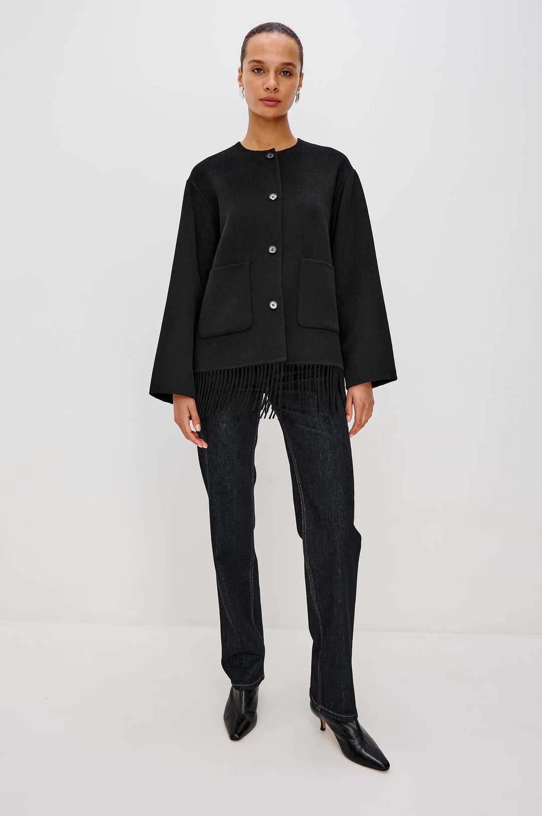 TOMOKO JACKET (BLACK) - RAILS