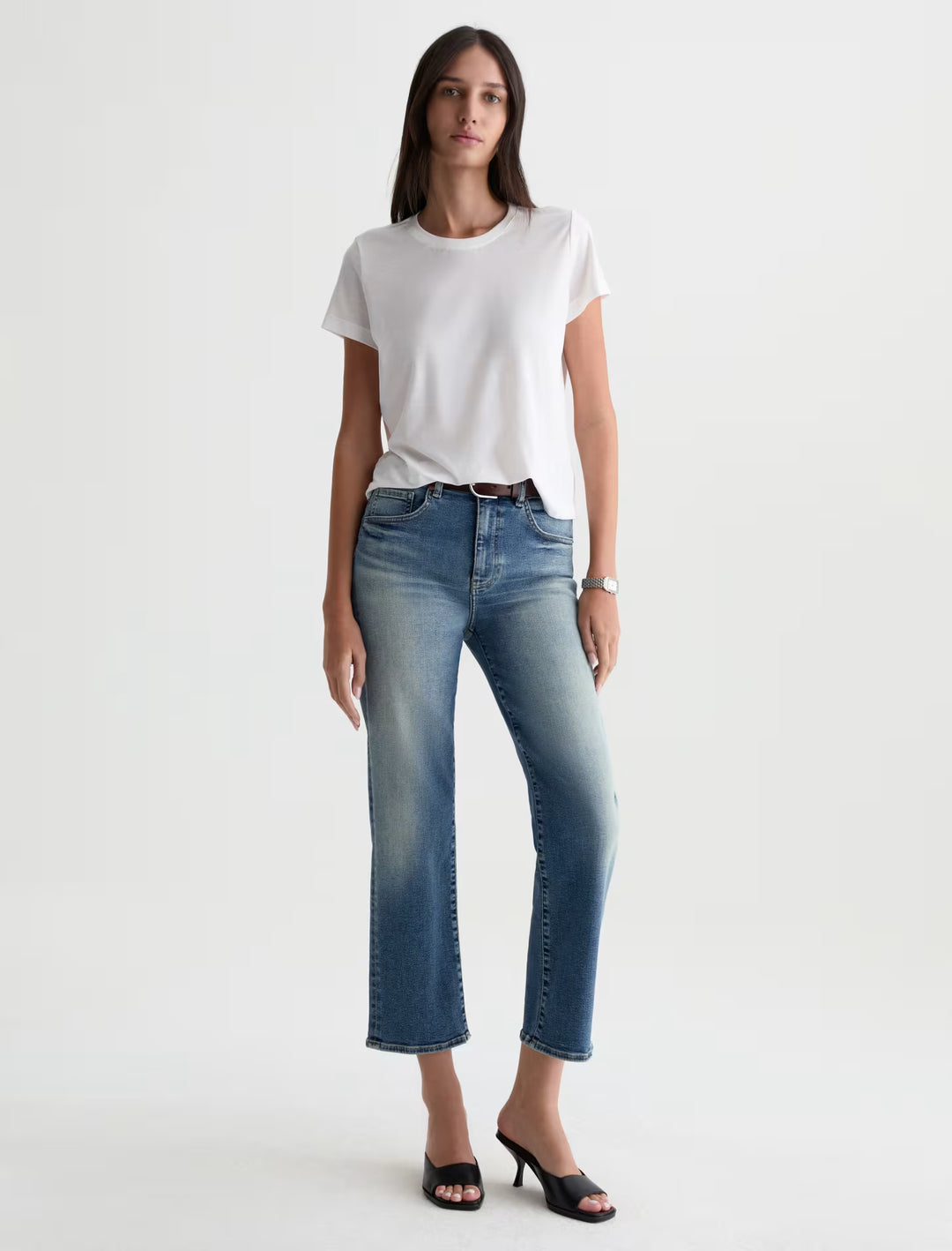 BRINLEY CROP (15 YEARS BOUQUET) - A.G. DENIM