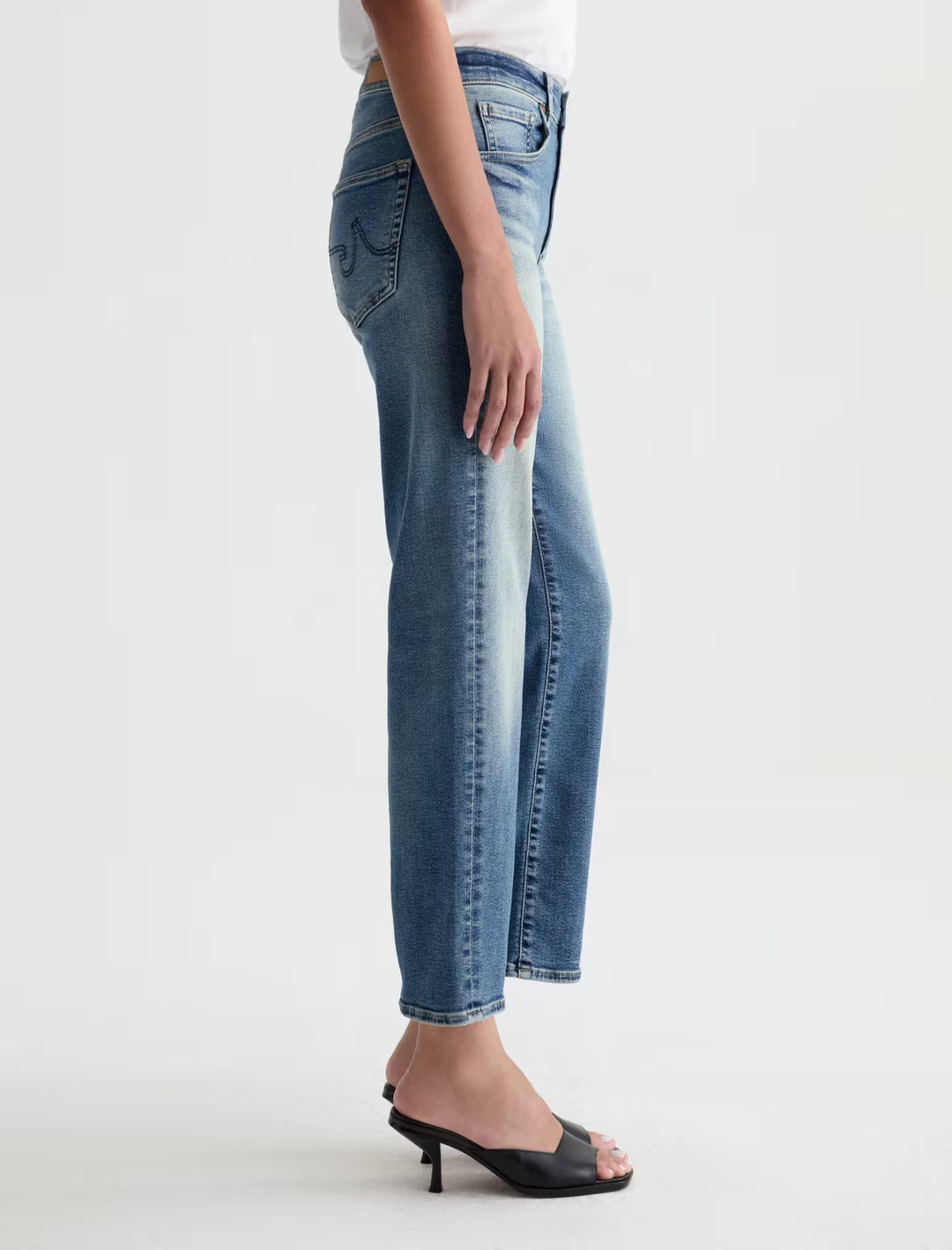 BRINLEY CROP (15 YEARS BOUQUET) - A.G. DENIM