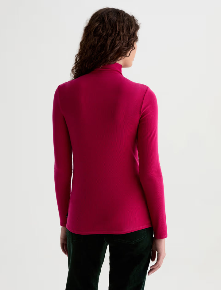CHELS TURTLENECK (LIPSTICK) - A.G. DENIM