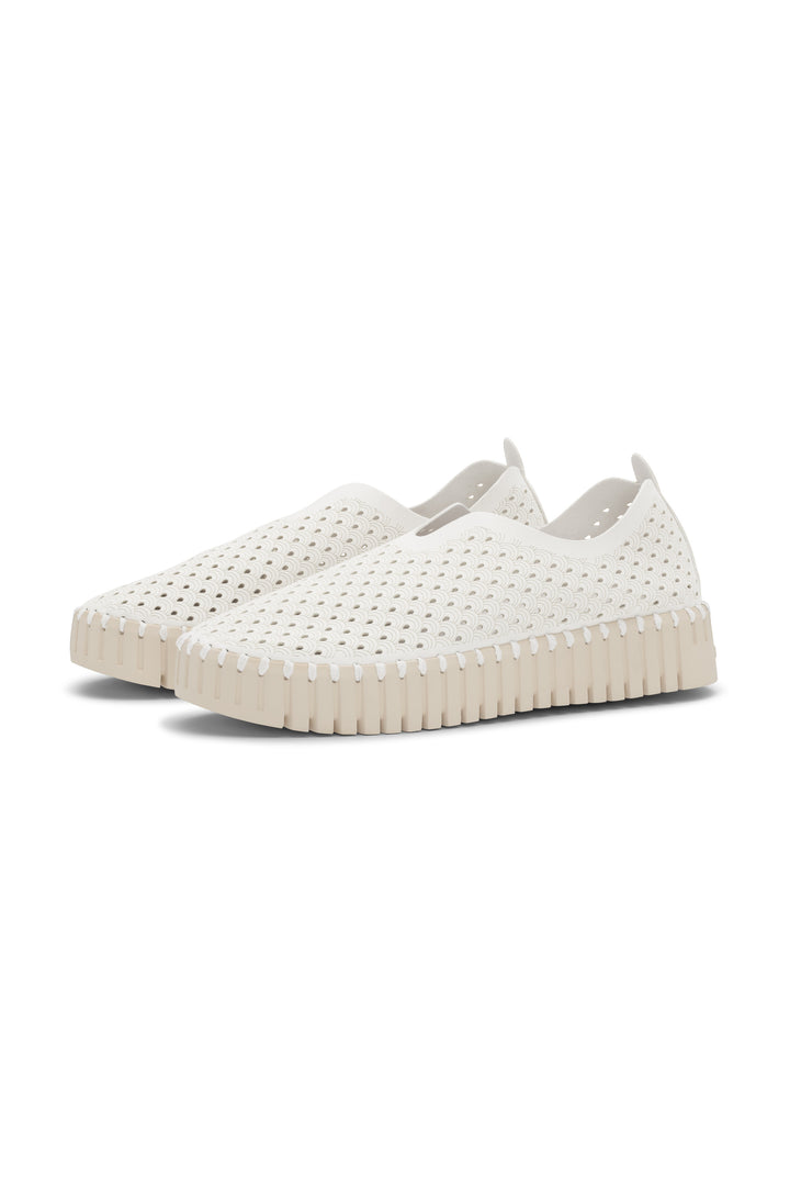 TULIP SLIP-IN PLATEAU SOLE (WHITE) - ILSE JACOBSEN