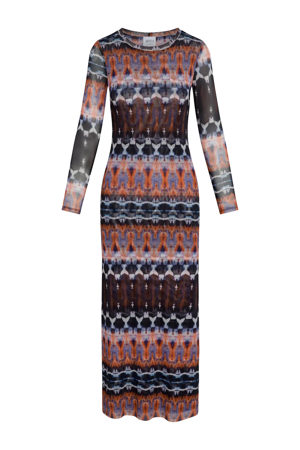 TALULA DRESS (FRAGMENTED STRIPE) - MISA