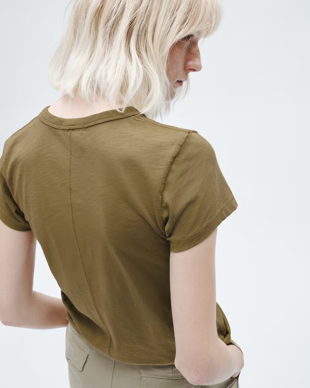 THE SLUB TEE (OLIVE) - RAG & BONE