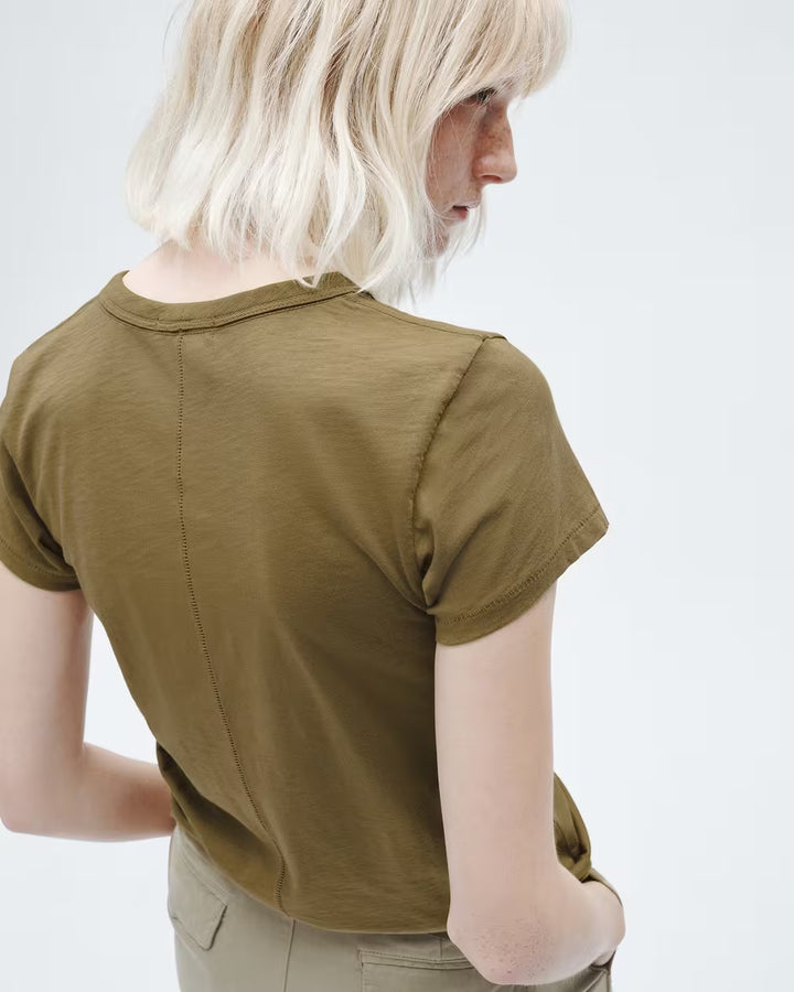 THE SLUB TEE (OLIVE) - RAG & BONE