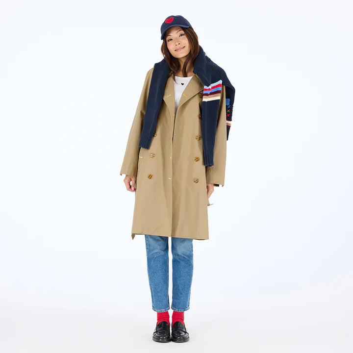 KR TRENCH COAT (KHAKI) - KERRI ROSENTHAL