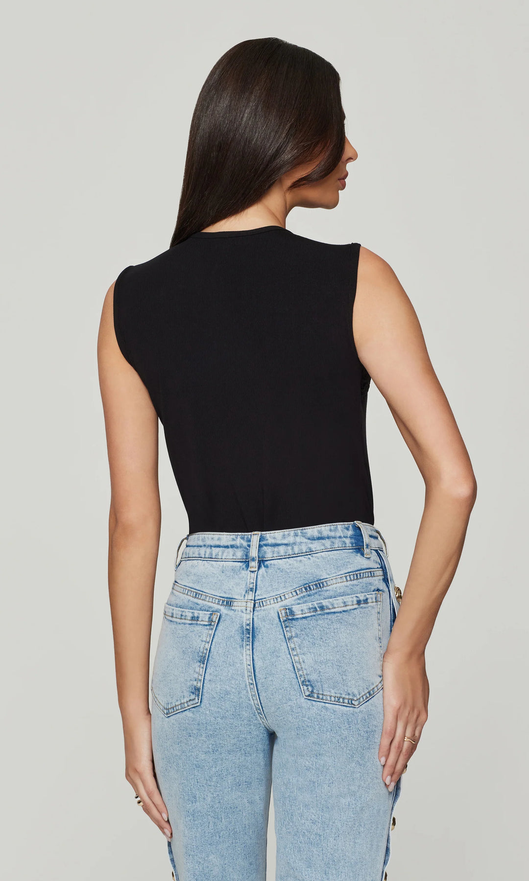 TRINA 3D LACE COMBO TOP (BLACK) - GENERATION LOVE
