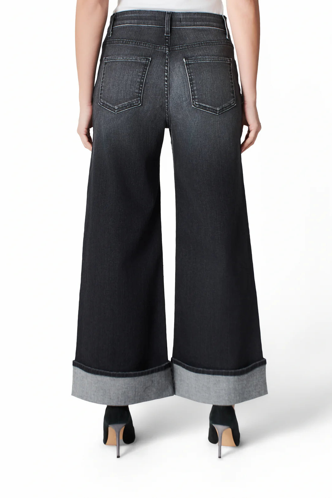 ZIGGY CUFF JEAN (BEVERLY BLACK) - FIDELITY