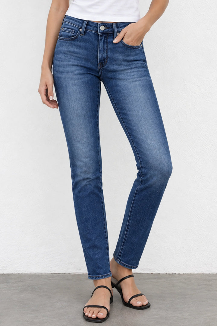 STEVIE MID-RISE SLIM LEG (IMMORTAL) - FIDELITY